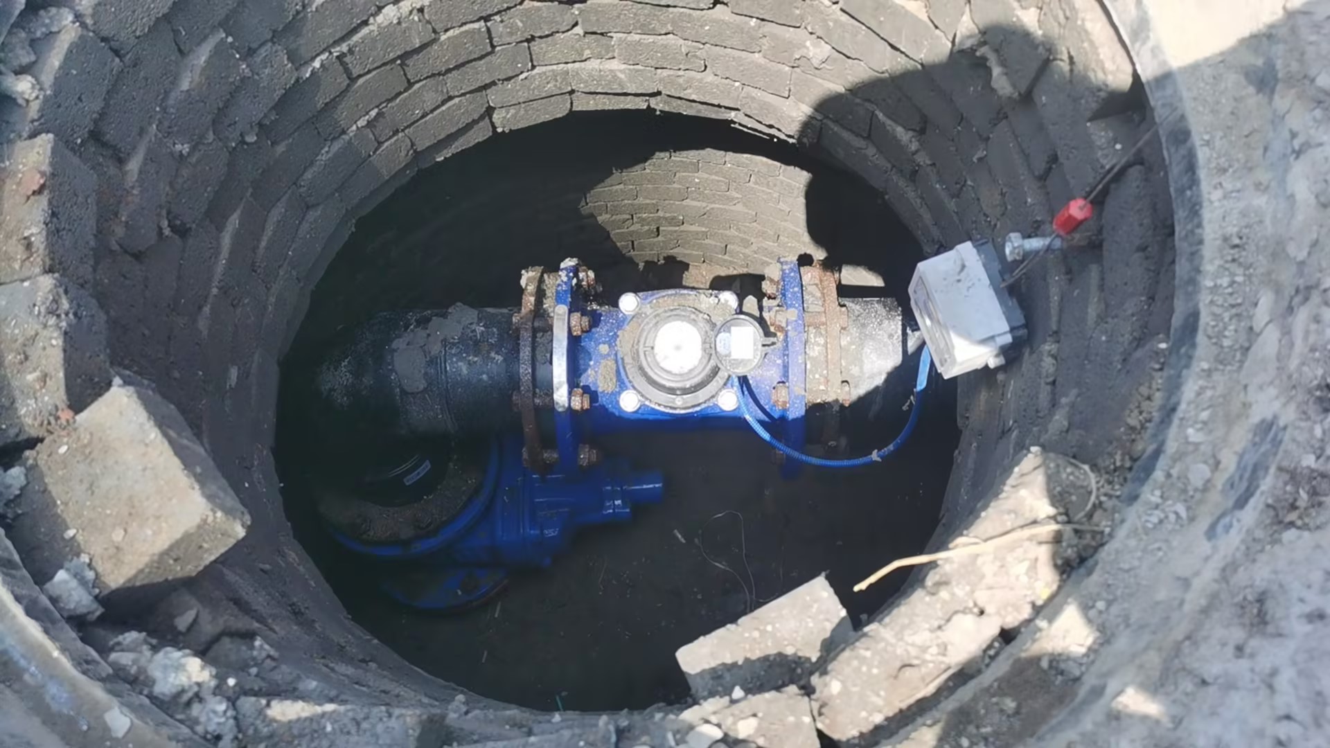 安國市自來水江水置換項目 DN50NB物聯網水表